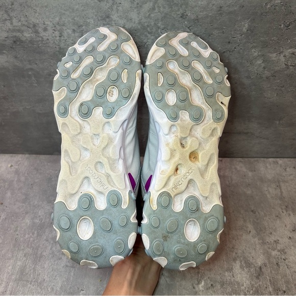 Nike React Element 55 Running Shoes BQ2728-008 Womens sz 8 - blue/white - Picture 5 of 6